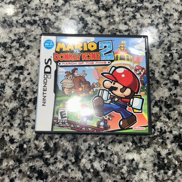 Mario vs Donkey Kong 2 March Of The Minis Nintendo DS Empty case - Picture 2 of 3